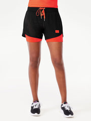 Love & Sports Women's Running Shorts with Compression Liner